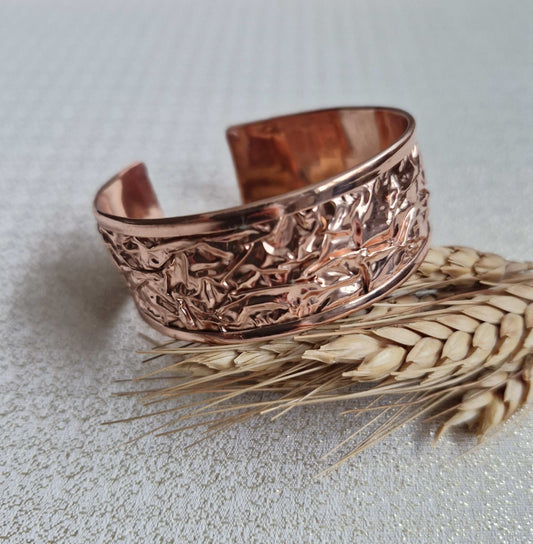 Rings / Copper Ring Larnil Bracelet Range Adjustable / Wrist size = 19 cm Bracelet Range Adjustable / Wrist size = 19 cm-