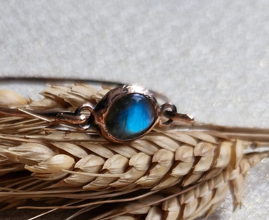 Bracelets / Copper Labradorite Larnil Wrist Size (cm) = 19 cm Wrist Size (cm) = 19 cm-