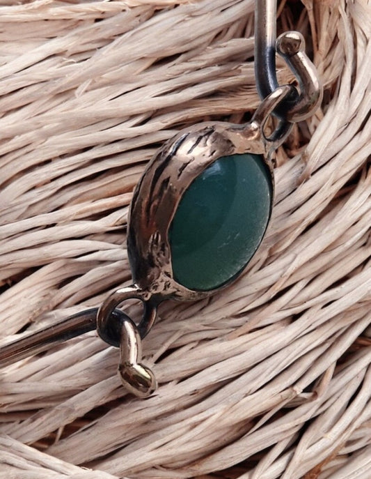 Bracelets / Agate Copper Larnil Wrist Size (cm)= 19 cm Wrist Size (cm)= 19 cm-