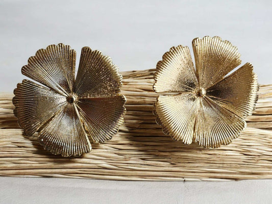 Earrings / Gold Plating On Brass Larnil Default Title Default Title-