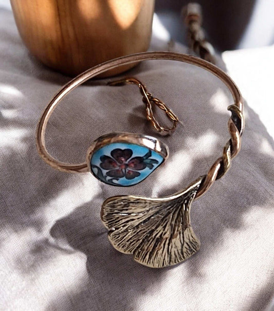 Bracelets / Adjustable Copper Bronze Ceramic Larnil Range adjustable / standard ( wrist size = 19 cm ) Range adjustable / standard ( wrist size = 19 cm )-