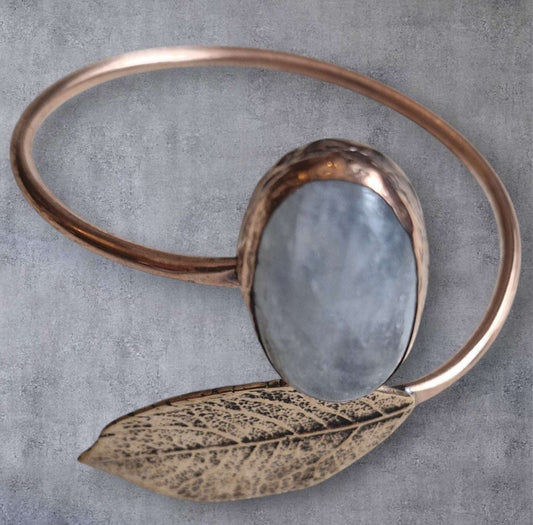 Bracelets / Adjustable Copper Bronze Moonstone Larnil Range adjustable / standard ( wrist size = 19 cm ) Range adjustable / standard ( wrist size = 19 cm )-