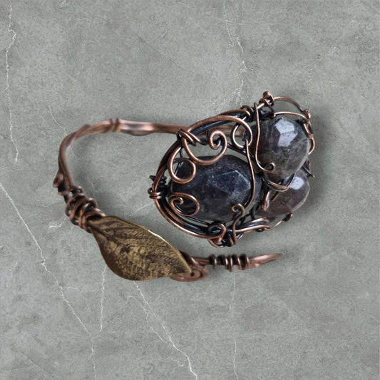 Bracelets / Adjustable Copper Brass Sapphire Larnil Range adjustable / standard ( wrist size = 19 cm ) Range adjustable / standard ( wrist size = 19 cm )-