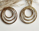Earrings / Gold Plating On Brass Larnil Default Title Default Title-